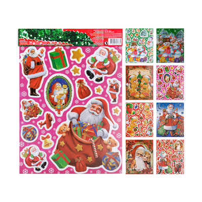 Изображение товара Наклейки новогодние Koopman NY мультиколор в ассортименте