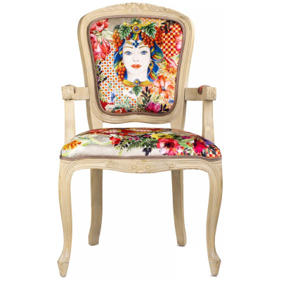 Изображение товара Кресло Glasar Рапсодия красное 57х57х95 см