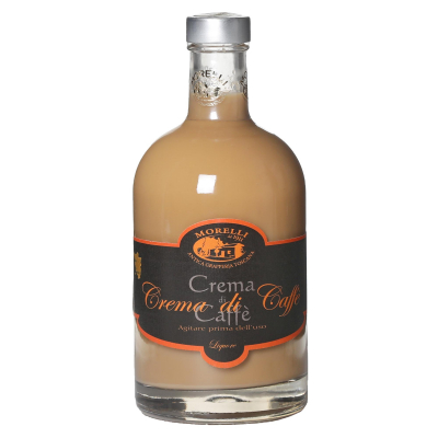 Изображение товара Ликер эмульсионный Morelli крем кофе / crema caffe,  17,0 %, 0,5 л.