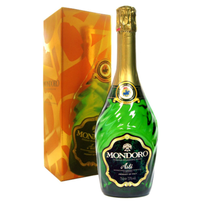 Изображение товара Игристое белое вино Mondoro Asti 0.75 л подарочная упаковка Италия