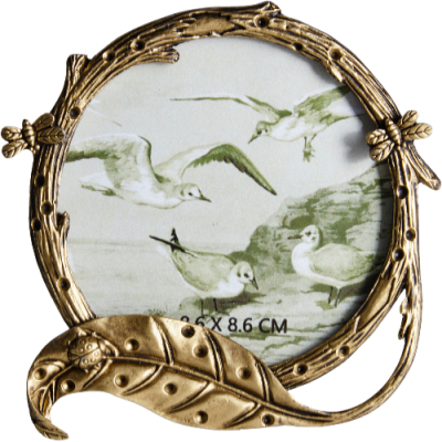 Изображение товара Настольная фоторамка Glasar для фото 8x8 и 10x2x10 см украшение интерьера