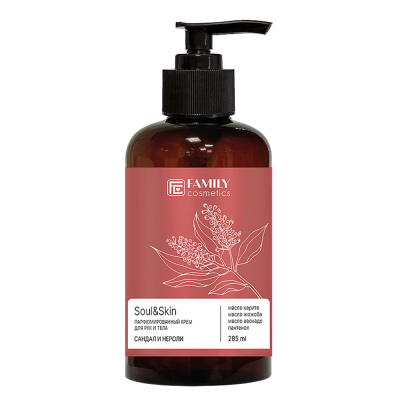 Изображение товара Парфюмированный крем для рук и тела сандал и нероли серии Soul&Skin 285 мл