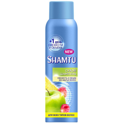 Изображение товара Сухой шампунь Shamtu Свежесть и Объем для всех типов волос 150 мл