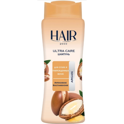 Изображение товара Шампунь Hair ультра уход для сухих и поврежденных волос Арган 600 мл