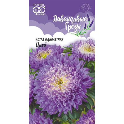 Изображение товара Семена Гавриш Астра Иней, однолетняя (букет голубой), 0,3 г, серия Лавандовые грезы Н20