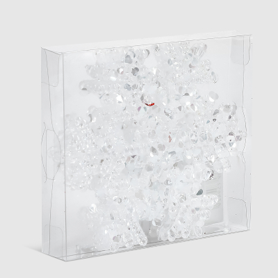 Изображение товара Набор снежинок Golden Art с блеском 12,7 см 4 шт