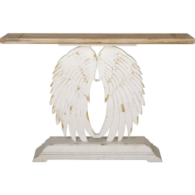 Изображение товара Консоль приставная Glasar в античном стиле 148х40х98 см для интерьера