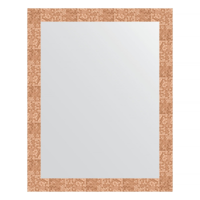 Изображение товара Зеркало в багетной раме Evoform соты медь 76х96 см