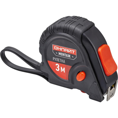 Изображение товара Рулетка Онлайт OMT-Ru02 3мх16мм измерительный инструмент