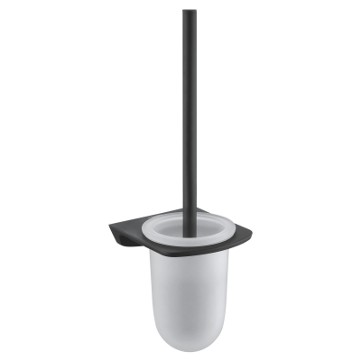 Изображение товара Щетка для унитаза навесная черная Wasserkraft