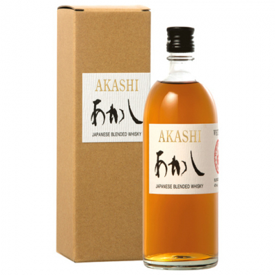Изображение товара Виски Eigashima Shuzo Akashi Blended купажированный в подарочной упаковке, 0.5 л