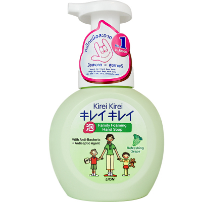 Изображение товара Мыло-пена LION THAILAND Kirei Kirei Зеленый виноград 250 мл