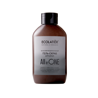 Изображение товара Гель-скраб CLS Ecolatier all in one для тела 400 мл натуральное очищение