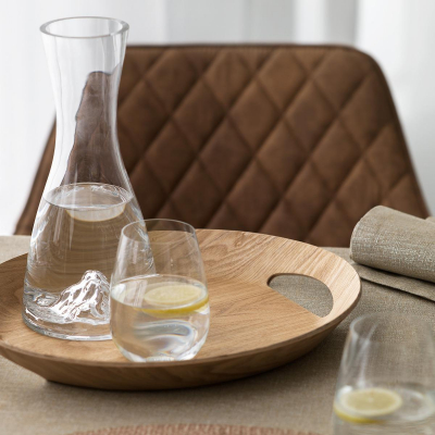 Изображение товара Поднос Togas Сивес коричневый 37х33 см Изображение товара Поднос Togas Сивес коричневый 37х33 см