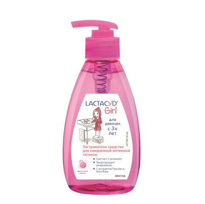 Изображение товара Средство для интимной гигиены Лактацид Lactacyd Girl 200 мл