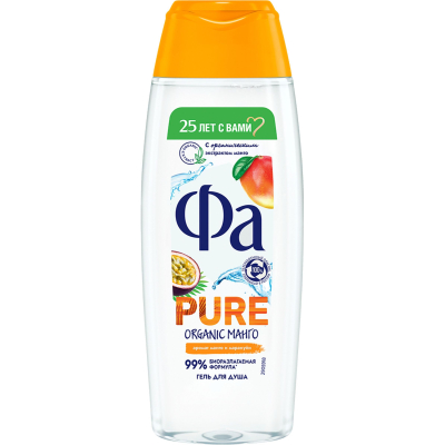 Изображение товара Гель для душа Фа PURE FRESH манго-маракуйя 250 мл