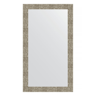 Изображение товара Зеркало в багетной раме Evoform соты титан 70 мм 66х116 см 