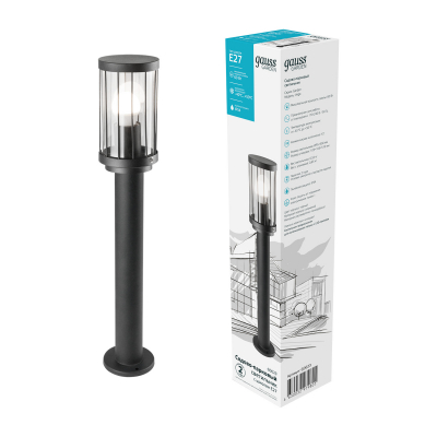 Изображение товара Садово-парковый светильник Gauss Vega уличный грунтовой 50 см IP54 Изображение товара Садово-парковый светильник Gauss Vega уличный грунтовой 50 см IP54