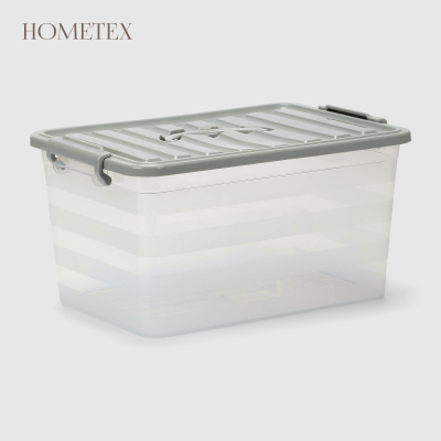 Изображение товара Контейнер Hometex Goldbox 10л - прочный пластиковый контейнер для хранения
