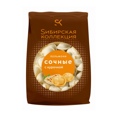 Изображение товара Пельмени Сибирская Коллекция Сочные с курицей 700 г