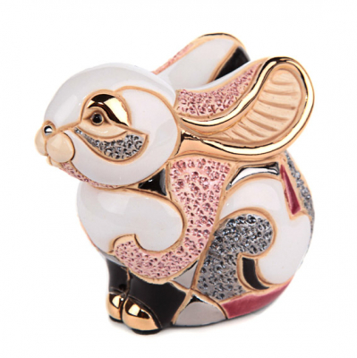 Изображение товара Статуэтка De Rosa Кролик ручная работа керамика мультиколор 8x10x12 см Изображение товара Статуэтка De Rosa Кролик ручная работа керамика мультиколор 8x10x12 см