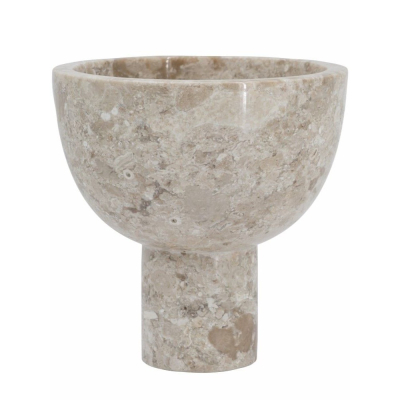 Изображение товара Чаша на ножке Glasar из мрамора 15х15х15 см