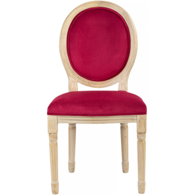 Изображение товара Стул Glasar бордовый 48х46х96 см