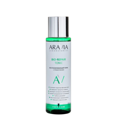 Изображение товара Восстанавливающий тоник с пребиотиками Aravia Laboratories bio-repair, 250 мл Изображение товара Восстанавливающий тоник с пребиотиками Aravia Laboratories bio-repair, 250 мл