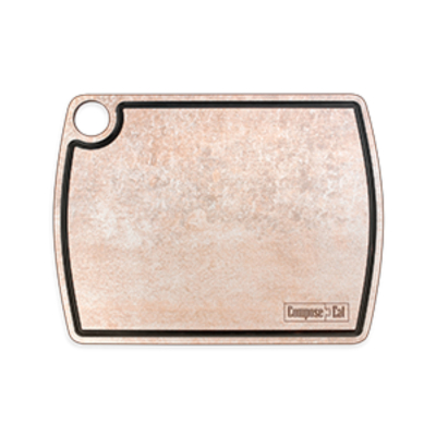 Изображение товара Доска разделочная ComposeEat 29x22 см кремовая, композит, Россия