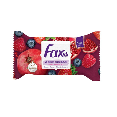 Изображение товара Твердое мыло Fax лесные ягоды и гранат 75 г натуральное для тела и лица Изображение товара Твердое мыло Fax лесные ягоды и гранат 75 г натуральное для тела и лица