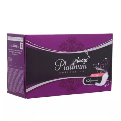 Изображение товара Прокладки Always Platinum Collection Deo Normal 50 шт Германия
