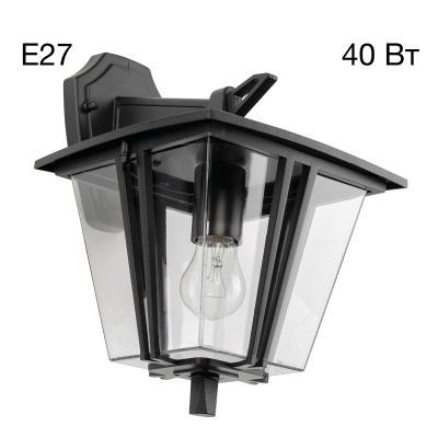 Изображение товара Уличный настенный светильник Citilux CLU10W FORTS IP54 классика металл черный