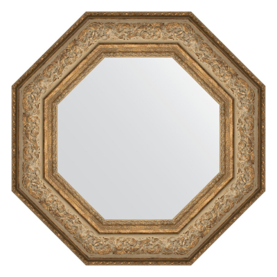 Изображение товара Зеркало в багетной раме Evoform виньетка античная бронза 109 мм 60,6х60,6 см