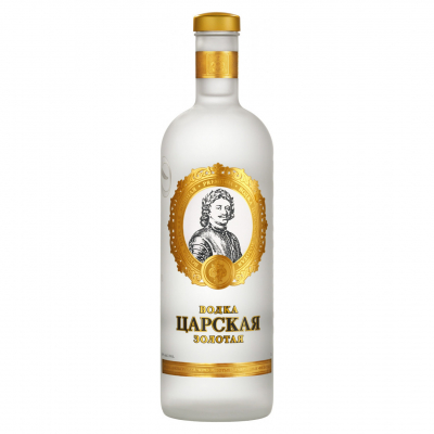 Изображение товара Водка Царская Золотая 1 л