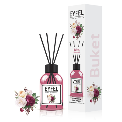 Изображение товара Аромадиффузор Eyfel Parfum букет 100 мл натуральный цветочный аромат для дома Изображение товара Аромадиффузор Eyfel Parfum букет 100 мл натуральный цветочный аромат для дома