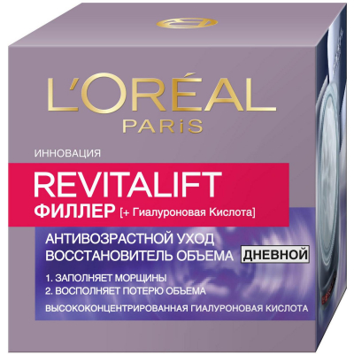 Изображение товара Крем для лица L`Oreal Revitalift Filler дневной, 50 мл