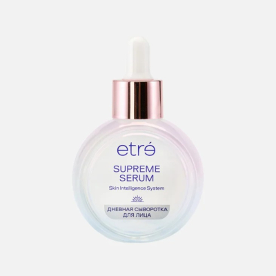 Изображение товара Сыворотка для лица Supreme serum дневная 30 мл Etre для всех типов кожи Изображение товара Сыворотка для лица Supreme serum дневная 30 мл Etre для всех типов кожи
