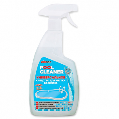Изображение товара Средство для чистки бассейна Биобак pool cleaner универсальное 750 мл Изображение товара Средство для чистки бассейна Биобак pool cleaner универсальное 750 мл