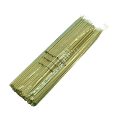 Изображение товара Стеки для шашлыка Лемио бамбуковые D2,5 мм 20 см 100 шт