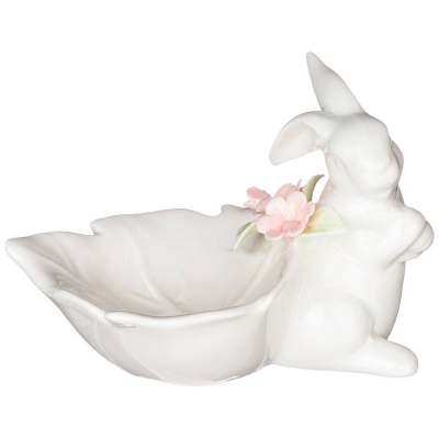 Изображение товара Статуэтка Lefard весенний кролик 14,5х10х10 см керамическая декоративная фигура Изображение товара Статуэтка Lefard весенний кролик 14,5х10х10 см керамическая декоративная фигура