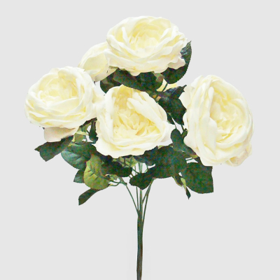 Изображение товара Букет роз Конэко-О искусственный белый, 43 см