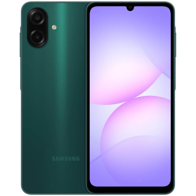 Изображение товара Смартфон Samsung Galaxy A07 6 Гб 128 Гб зеленый Android 15 IP54 LTE Изображение товара Смартфон Samsung Galaxy A07 6 Гб 128 Гб зеленый Android 15 IP54 LTE
