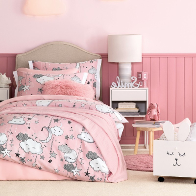 Изображение товара Комплект постельного белья Kids by Togas Трейси розовый для подростков