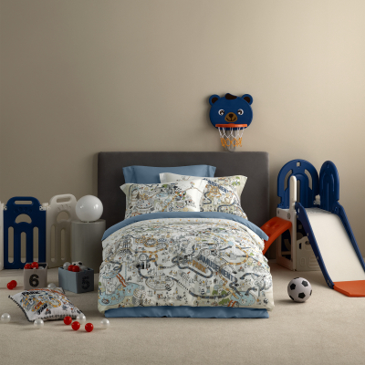 Изображение товара Комплект постельного белья Togas Kids Авентура белый Полуторный