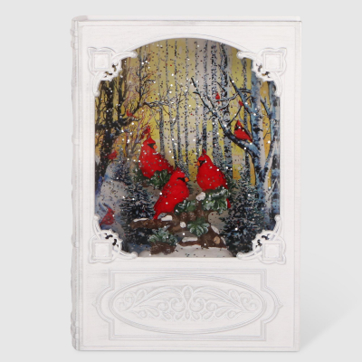 Изображение товара Декоративная анимационная фигура снегирь Victory Technology 13.5х7х19.3 см