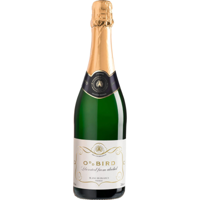 Изображение товара Безалкогольное игристое вино Oddbird Blanc de Blancs 0.75 л белое полусухое