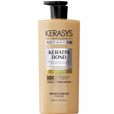 Изображение товара Шампунь KeraSys advanced keratin bond глубокое восстановление 600 мл Изображение товара Шампунь KeraSys advanced keratin bond глубокое восстановление 600 мл