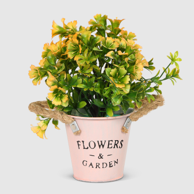 Изображение товара Искусственное растение Dekor pap в кашпо 12х28 см для интерьера