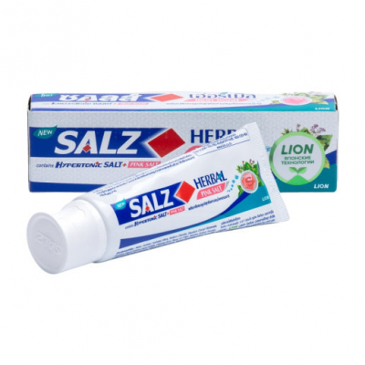 Изображение товара Зубная паста Lion Salz Herbal с розовой гималайской солью 90 г