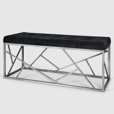 Изображение товара Оттоманка Design 120x48x52 см черный